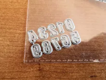 Troqueles de corte de Metal para números, plantilla para álbum de recortes, bricolaje, álbum de estampillas estampado de tarjeta de papel, decoración, N24 20, envío directo