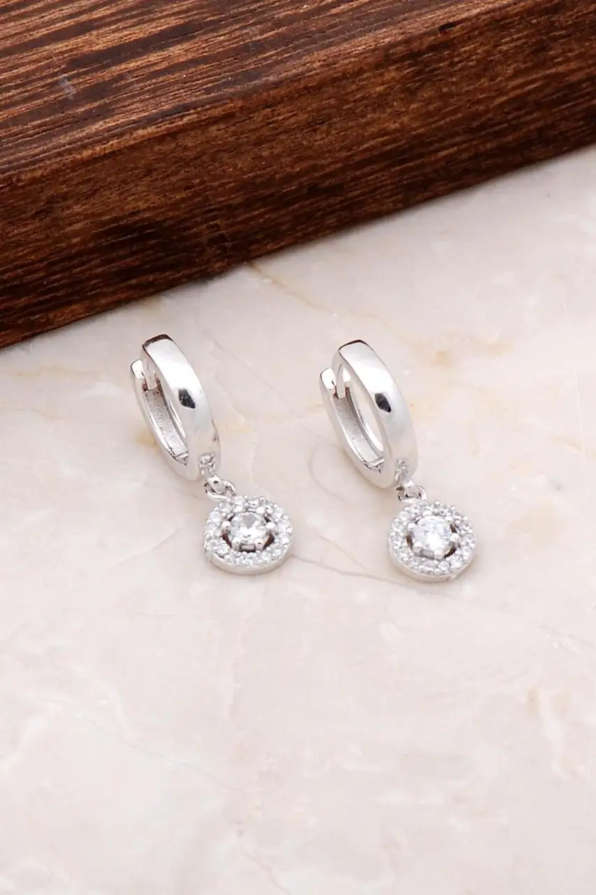 Single Stone Dangle Silver Hoop Earrings 4927 High Quality Hand Made Original Filigree Silver Jewellery Gift for Women
Single Stone Dangle Silver Hoop Earrings 4927 High Quality Hand Made Original Filigree Silver Jewellery Gift for Women