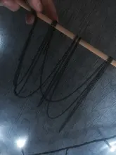 Cadena plana de Color bronce para fabricación de joyas, cadena plana de 2 m/paquete de rodio, plata, oro KC, Bronce Antiguo, 2,5/3,5/4,5mm