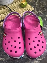 De moda niño niña playa zapatillas Sandalias de verano zapatos para niños con dibujos animados EVA resistencia transpirable antideslizante bebé
