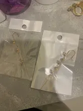 Pendientes de boda bohemios con gancho para mujer, aretes trepadores de circonia cúbica, cristal, regalo de joyería