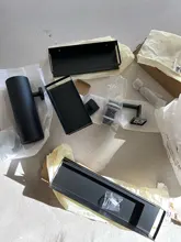 Hook Hardware Paper-Holder Towel-Bar Bathroom-Accessories Toilet Facilities Stainless-Steel