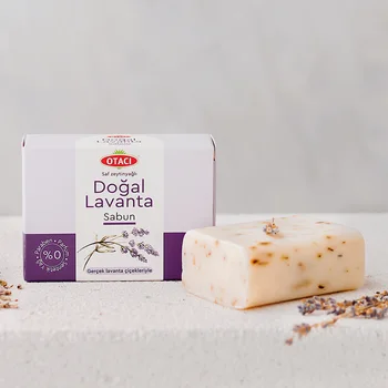 Natural Lavender and Olive Soap For Face Hand Body Healthy Care Turkish Otaci Brand %100 Original 
Natural Lavender and Olive Soap For Face Hand Body Healthy Care Turkish Otaci Brand %100 Original