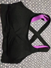 Sujetador deportivo de Yoga para mujer, Top de copa completa de secado rápido, Push Up cruzado a prueba de golpes, para entrenamiento, gimnasio, correr y trotar