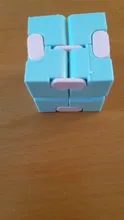 Rompecabezas cuadrado de cubo mágico infinito para niños y adultos, juguete de descompresión para aliviar el estrés, juego de mano divertido, laberinto de cuatro esquinas