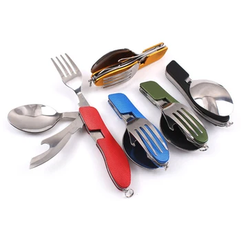 Multi-function Portable Knife Fork Outdoor Dinnerware Camping Folding Tableware Knife Fork Spoon Combination Set
Multi-function Portable Knife Fork Outdoor Dinnerware Camping Folding Tableware Knife Fork Spoon Combination Set