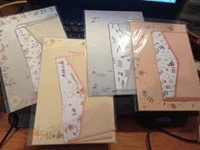 Sobres de papel de papelería para postales, sobres Vintage para invitaciones, regalos pequeños, Mini sobres de escritura bonitos, 9 unids/lote