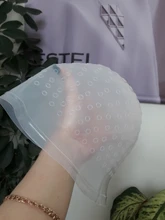 Reutilizable profesional Color peluquería para colorear realzador gorro de tinte para el cabello extensión herramientas Barbero belleza salón de pelo