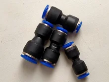 Accesorios Neumáticos Conector recto PU/PG 4-16mm OD manguera reductora 8-6mm plástico empuje en conector rápido Conexión de aire fontanería