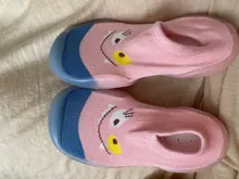 Zapatillas antideslizantes para bebé, niño y niña, zapatos de calcetín de algodón transpirables para exterior