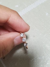 Anillos de Compromiso de boda para mujer, joyería femenina de Color plateado con piedra de circonia, joyería de adhesión estética R014