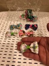 Lazos medios pequeños para perros, Clip de aleación, accesorios de aseo para mascotas, fiesta de Mascota, productos de aseo, 10 Uds.