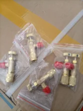 Refrigeration-Tool Safety-Valve-Adapter Charging-Hose-Valves Air-Conditioning R410a R22