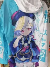 Genshin-Sudadera con capucha para hombre y mujer, ropa deportiva Unisex con estampado 3D de impacto, jersey de chándal Harajuku