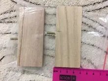 Cage-Accessories Perches Platform Wood-Toys Parrot-Rack Hamster Grinding Gerbils Mice