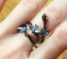 FDLK-anillo exquisito de margaritas de carburo sólido, anillo Floral para aniversario, regalo de cumpleaños, sortija de boda de compromiso para mujer, joyería de flores, tamaño 5-12