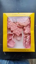 Truest-cortador de pata de Paw para pastel, conjunto de cortadores de galletas, molde de plástico 3D para hornear, herramientas de decoración
