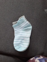 Calcetines náuticos antideslizantes de algodón para niños, calcetín de corte bajo para chico, con empuñaduras de goma, para las cuatro estaciones, de 0 a 6 años, 6 par/lote