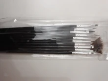 Juego de pinceles acrílicos para decoración de uñas, Set profesional de pinceles para manicura, 10 Uds.