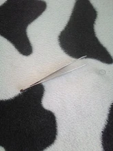 1 Uds cejas pinzas para vello profesional eliminación de vello de cejas pinzas de punta plana de herramienta de acero inoxidable conveniente pequeño No óxido