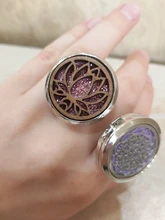 Clip Perfume Locket Essential-Oil Car-Air-Freshener Natural-Wood C011