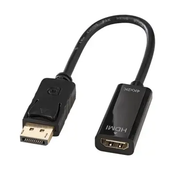 DISPLAYPORT to HDMI adapter 4K passive 
DISPLAYPORT to HDMI adapter 4K passive