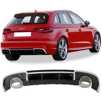 For Audi A3 HB 8V RS3 Rear Bumper Diffuser ABS Plastic 2013 2014 2015 2016
For Audi A3 HB 8V RS3 Rear Bumper Diffuser ABS Plastic 2013 2014 2015 2016