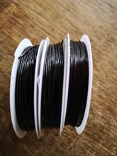 Alambre de cobre Colorfast para pulsera, collar, accesorios de fabricación de bricolaje, 0,2/0,25/0,3/0,5/0,6mm/1mm