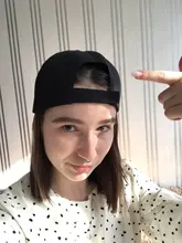 Negro Tapa gorra de béisbol de Color sólido de Snapback gorra sombreros equipados de Gorras de Hip Hop papá sombreros para hombres y mujeres Unisex