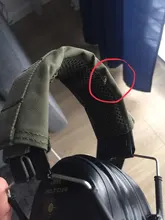 KRYDEX-Soporte Modular para auriculares, cubierta protectora para auriculares, diadema táctica, orejera, MOLLE, funda protectora