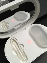 Máquina de limpieza por ultrasonidos de lentes de contacto Eraclean 56000Hz, limpiador recargable portátil lavable con vibración de alta frecuencia