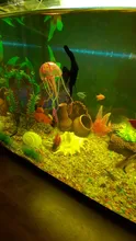 Ornament Jellyfish Aquarium-Decoration Fish-Tank Aquatic-Landscape Underwater-Live-Plant
