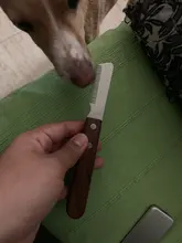 Cuchillo de eliminación de pelo de mascotas, cepillo para perros, herramientas de aseo, recortador de pelusa para perros, suministros de peine para mascotas