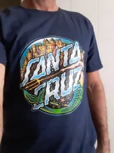 Camiseta de sirena de Santa Claus increíble manga corta única divertida camisetas de algodón camisetas de cuello redondo de algodón camisetas Casual de manga corta