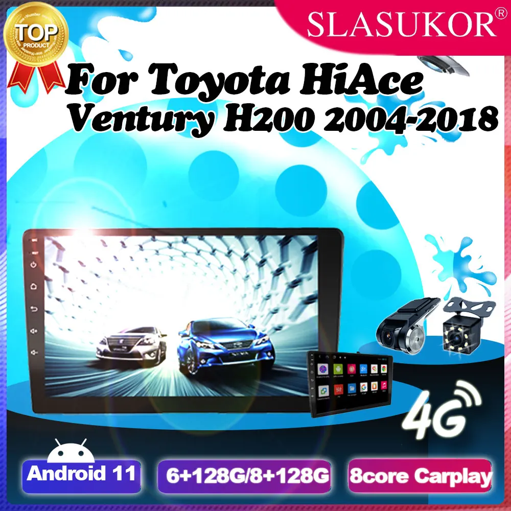 10 Inch Car Stereo Radio 2Din Android 11 For Toyota HiAce Ventury H200 2004-2018 Carplay Autoradio Multimedia IPS QLED Navigator
10 Inch Car Stereo Radio 2Din Android 11 For Toyota HiAce Ventury H200 2004-2018 Carplay Autoradio Multimedia IPS QLED Navigator