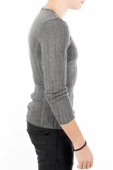 DeepSEA Smoked Self Striped New Season Slim Mercerizing Sweater 1808055
DeepSEA Smoked Self Striped New Season Slim Mercerizing Sweater 1808055