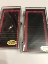 Zwellbe-extensiones de pestañas individuales, 20 hileras de visón de imitación, maquillaje para profesionales, suaves, CD de 8-15mm