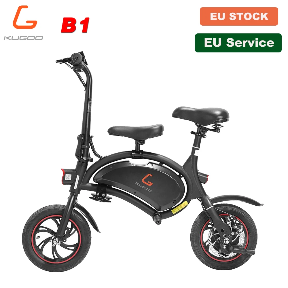 Электровелосипед KUGOO KIRIN B1 складной Электрический скутер для взрослых 12 дюймов 25