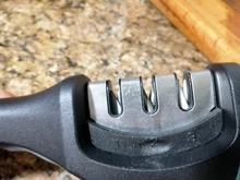 Afilador de cuchillos profesional, herramienta para afilar cuchillos de 3 etapas, tungsteno, diamante y cerámica