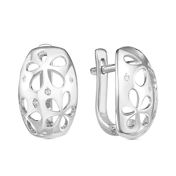 925 sterling silver earrings with stones: Diamond
925 sterling silver earrings with stones: Diamond