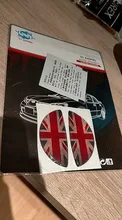 Uds 3D epoxi de cristal Interior del coche tirar adhesivo de manija para BMW MINI COOPER R56 R55 R60 R61 compatriota F55 F56 F60 estilo de coche