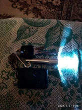 Mini linterna de mosquetón con linterna llavero gancho lámpara portátil 5 LED Mini linterna llavero de aluminio