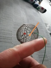 Bait-Feeder Fishing-Lure Aquarium Shrimp-Dry Food-Feeding Cage Crystal Small 1 1PC Stainless-Steel