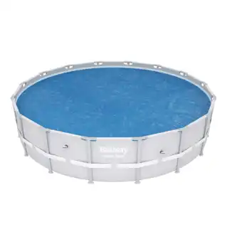 Awning solar for frame swimming pool 470 cm, accessory for swimming pool, coating on the pool, heating water, bestway, apт. 58253
Awning solar for frame swimming pool 470 cm, accessory for swimming pool, coating on the pool, heating water, bestway, apт. 58253
