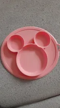 Platos tipo tazón alimentación de bebé, plato de silicona integrado para niños, platos de Silicagel para bebés