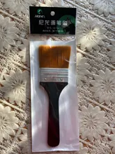 Pinceles profesionales de nailon para pintura de cabello, pinceles para pintura acrílica al óleo, polvo de acuarela, diferentes tamaños, 1 Uds.