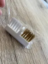 Taladro eléctrico para manicura, cepillo de limpieza, broca, herramienta de limpieza, brocha de alambre de cobre, brocas para odontología, 1 unidad