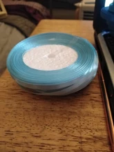 Cintas de satén de Color sólido, decorativo caja de regalo de boda, cinta para envolver manualidades DIY, blanco, rosa, azul, rojo y amarillo, 22 metros (25 yardas) 6mm