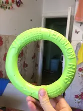 Portátil mordedores de juguete para perros discos voladores perro juguetes interactivos anillo de formación al aire libre para la pequeña mascota grande perro movimiento productos de herramientas