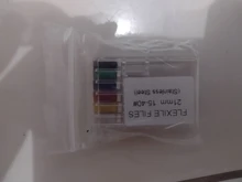 Lima de K-FLEXOFILE Dental Stee inoxidable, 15-40 #, conducto radicular K, Endodoncia de cobertura mínima, archivos endodoncia Dental Endo de 25mm